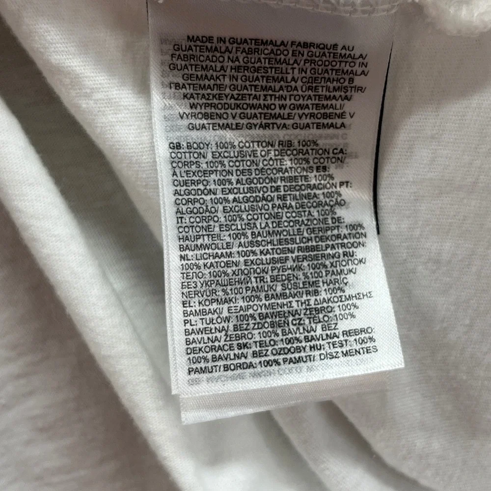 The North Face T Shirt Men M White Short Sleeve Circular Design Graphic Tee